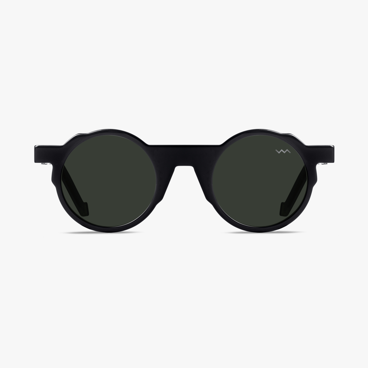 NWT Vava BL0000-BLK-Mat GRE SIL Black Matte/Green/Black / Sunglasses BL0027 | VAVA eyewear main image 2